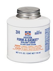 thumbnail image 2 of Permatex Aviation Form-A-Gasket No. 3 Sealant - 16oz Brown Brush-Top Sealant 2 of 5