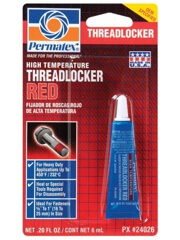 Фиксатор для высоких температур Permatex® High Temperature Threadlocker RED – 24026 (6 мл)