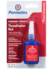Permatex 27110 High Strength Threadlocker Red