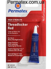 Permatex High Strength Threadlocker Red 27100