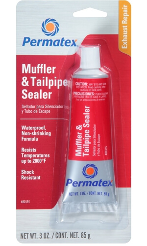 Герметик для ремонта глушителя и выхлопной трубы Permatex® Muffler & Tailpipe Sealer - 80335